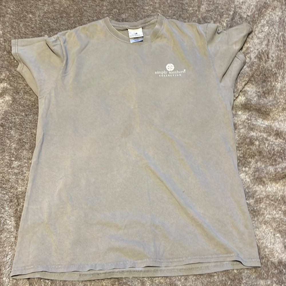 Simply southern size medium T-shirt has staining see photos